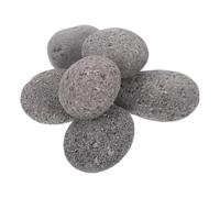 Pierres de Lave Volcaniques Décoratives pour Cheminée et Braséro 2 Kg | Pierre Naturelle à Texture Rugueuse, Forme Irrégulière Poreuse, Chaleur Homogène pour Barbecue, Foyer Extérieur, Jardin