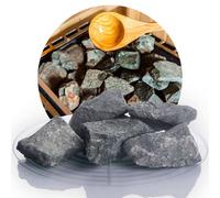 Pierres de sauna diabase - Pierre de sauna - 10 kg - 5-8 cm, 5-11 cm ou 8-12 cm - Pour tous types de poêles de sauna