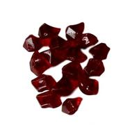Pierres décoratives pour cheminée - en fibre de verre rouge CHEMIN' ARTE