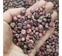 Pierres naturelles, cristaux, éclats de quartz, gravier, améthyste, fluorite, minerai d'agate, lot en vrac, décoration pour aquarium, maison ou bureau, artisanat - Rhodonite noire - 20 g