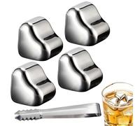 Pierres réfrigérantes Portable En Forme De Cœur | Pierres À Whisky Réfrigérantes Pour Sodas Jus Yaourt Limonade Boissons Liqueurs Cocktails Fête Vie Quotidienne Piscine