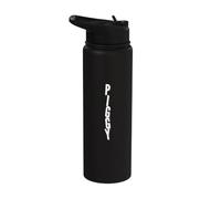 Piggy One Word Quotes Funny Text Messages Funny Humour Citations Stainless Steel Insulated Water Bottle