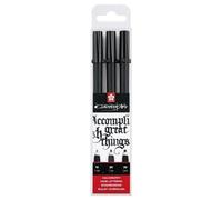 Pigma Calligrapher Set De 3 Feutres Noir