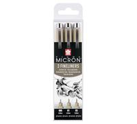 Royal Talens Amsterdam Stylos de dessin Pigma Micron XSDK3FD Lot de 3 Noir