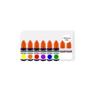 Pigment colorant Color'Resin - 6 coul et 2 flacons vides - Cléopâtre