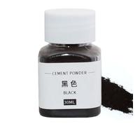 Pigment de peinture pour béton - 30 ml de colorant en poudre de ciment, colorant à l'oxyde de fer, noir, rouge, bleu, vert, additif de couleur pour plâtre, argile, chaux, maçonnerie, teinte