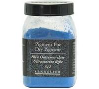 Pigment en poudre - Sennelier - Bleu outremer clair - Pot de 200 ml Bleu G