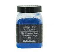 Sennelier - Pigment en poudre n°315 - Bleu outremer foncé - Pot 200 ml