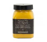 Pigment En Poudre - Sennelier - Jaune Indien Substitut - Pot De 200 Ml