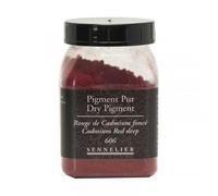 Pigment En Poudre - Sennelier - Rouge Cadmium Foncé Véritable - Pot De 200 Ml
