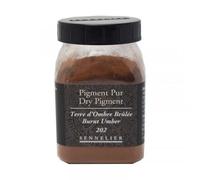 Pigment En Poudre - Sennelier - Terre D'ombre Brûlée - Pot De 200 Ml