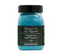 Sennelier Pigment pour création de Peinture - Pot 60 g - Turquoise Clair