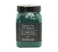 Pigment En Poudre - Sennelier - Vert Anglais Foncé - Pot De 200 Ml Vert