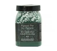 Pigment En Poudre - Sennelier - Vert Cobalt Foncé - Pot De 200 Ml