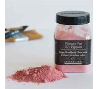 Pigment pour création de peinture - pot 100 g - Rouge vermillon de Chine substitut Rouge G