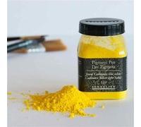 Pigment pour création de peinture - pot 120 g - Jaune de cadmium clair substitut Jaune G