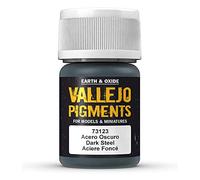 Createx Vallejo Pigments Acier foncé 30 ml