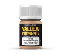Createx Vallejo Pigments Light Yellow Ocre - 30 ml