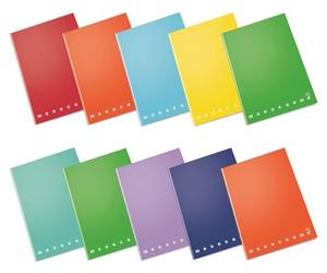 Pigna 02298881r, cahier a4 - Lot de 10
