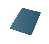 Pigna, 50 chemises à dossier 3 rabats avec impression, Eco Line, 24,5x34,5 cm, 180 g, Colour Light Blue