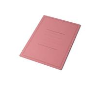 Pigna, 50 chemises à dossier sans rabats avec impression, Eco Line, 24,5x34,5 cm, 180 g, Colour Red