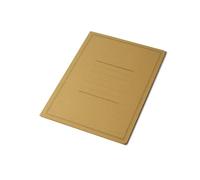 Pigna, 50 chemises à dossier sans rabats avec impression, Eco Line, 24,5x34,5 cm, 180 g, Colour Yellow