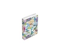 Pigna, Agenda scolaire 12 mois Fleurs de la nature, 320 pages, couverture rigide matelassée, format 13,2x18,3 cm, agenda personnel, date libre, sujet Papillon, pack 1