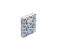 Pigna, agenda scolaire 16 mois Nature Flowers, 448 pages, couverture cartonnée rembourrée, format 11,8 x 16,5 cm, agenda personnel, date libre, motif violettes, lot de 1