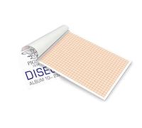 Pigna, Bloc papier millimétré, grille 1 mm, f.to 23 x 33, 10 feuilles