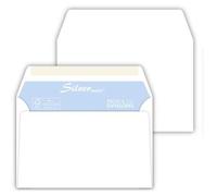 Pigna Enveloppes Blanches Leyla Sans Fenêtre 114x162mm 70gr Paquet 25 Pcs