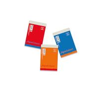 Pigna, Lot de 20 bloc-notes à carreaux, format A6, 60 feuilles, idéal pour les étudiants et les professionnels,