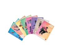Pigna, Maxi Cahier Love Sport, A4 21x29,7 cm, 80 pages + page de garde, papier 80 g/m², intérieur 4F, cahier 4 mm. avec marge, Couvertures assorties, 10 pièc.