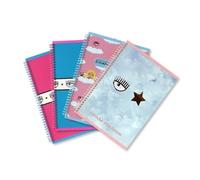 Pigna Maxi Cahier Skip Chiara Ferragni Lot de 4 02317975M F.to A4-21x29,7cm