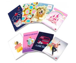 Pigna Maxicahier Fille A4 Réglure 0A 42 Feuilles 80 Gr Agrafé Assorti