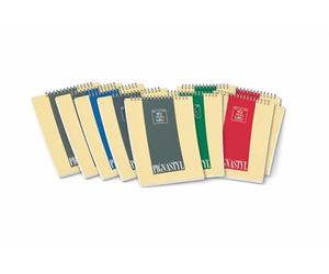 Pigna, PIGNASTYL reliure spirale, format 15x21, papier gsm 80, feuilles 60, intérieur 5M, carré 5 mm, 10 pcs.