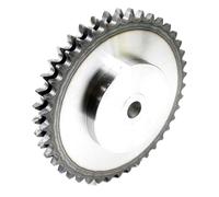 Pignon 12B, 40 dents, avec moyeu, trempé, P : 19,05, 3/4″ Ozdowski