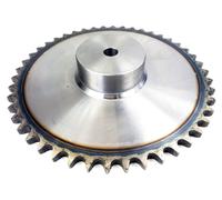 Pignon, 16B-1 pouce, 46 dents, avec moyeu, trempé, Ozdowski, Z=46