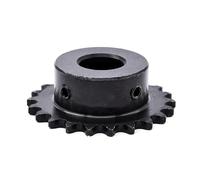 Pignon de chaîne à rouleaux dentés 1 pignon industriel à chaîne 04C, 10 dents, 45#, en acier, avec alésage de fil supérieur, 5 mm, 6 mm, 8 mm, 10 mm(B)