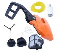 Pignon d'embrayage Cache latéral Chaîne Poignée de frein Kit pour Husqvarna 142 141 137 136 Tronçonneuse 530054802, 544097901