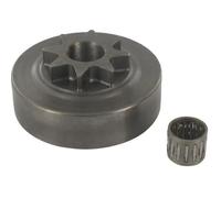 Pignon étoile 3/8 - 8 dents adaptable pour tronçonneuse DOLMAR modèles CA, CA-114, 122, 122SL, 122SI, 123, 133, PS9000, PS9010,
