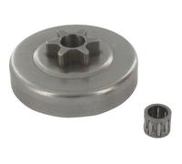 Pignon étoile 3/8 lp - 6 dents adaptable pour tronçonneuse McCulloch modèles MM3AS, MAC6, PM6A, Super pro 40, 3200, 365 Toute mini
