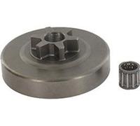 Pignon étoile 3/8 Lp - 6 Dents Adaptable Pour Tronçonneuse Stihl Modèles 020t, 200t, Ms192t, Ms200, Ms200t