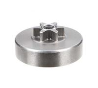 Pignon étoile pour tronçonneuse Homelite 3/8"" LP 6 dents cloche 16 4 mm