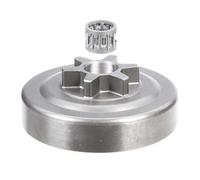 Pignon pour tronçonneuse Husqvarna, Dolmar, Jonsered, Partner 3/8""LP. 6 dents. Hauteur cloche 13,8 mm