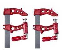 Piher Maxipress F Lot de 2 serre-joints haute performance - Force de serrage de 1000 kg - Filetage protégé - Idéal pour le soudage (80 cm)
