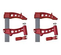 Piher Maxipress R Lot de 2 serre-joints haute performance - Force de serrage de 1000 kg - Filetage protégé - Idéal pour soudage - Portée : 16 cm (30 cm)