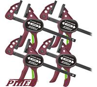 Piher Micro Quick Lot de 2 paires de serre-joints à une main 10 cm