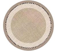 PIKITER Tapis Rond Multi-Usage antidérapant et Lavable, Tapis de Sol Moderne for Cuisine et Chambre à Coucher, 1 pièce(100 cm (Round))