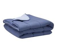 Pikolin home - Couette en fibre hypoallergénique et réversible automne/hiver 300 g/m². Très doux. 220x240 cm - Lit double adulte Bleu G