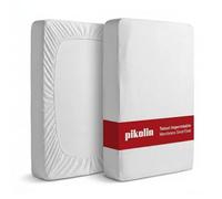Pikolin Home - Lot de 2 Alèses 90 x 190/200 cm Respirables et Résistantes à l'eau | Bonnet 32 cm | Tencel Super Absorbant | Silencieux | Anti-humidité | Lavable | Réglable | Alèse Transpirant Tencel